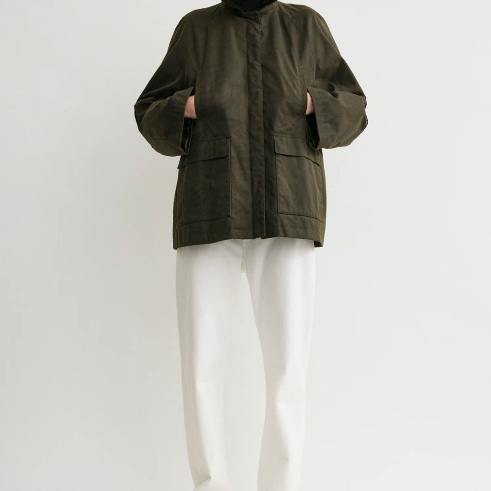 Toteme Country jacket in forest size32 XXS - Picture 5 of 10